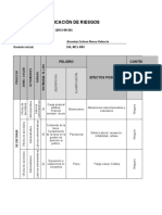 Matriz de Identificación de Riesgos: METODOLOGÍA GUÍA GTC 45 (2012-06-20)