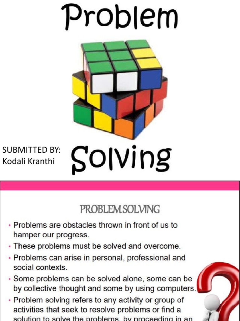 problem solving pdf download
