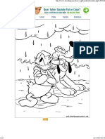 Pato Donald para colorir online