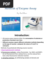 Methods of Enzyme Assay LAB