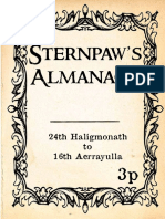 Sternpaw's Almanack 1