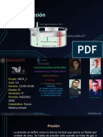 EXPOSICIÓN de LA PRESION; Termodinamica Acabado