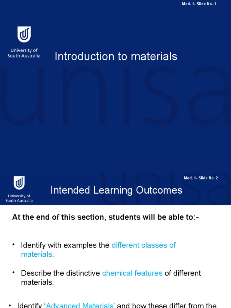 1A Introduction To Materials | PDF | Materials Science | Metals