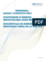 Off-Grid Renewable Energy Statistics 2021