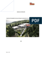 Manual de Operaciones PTAP Municipio de Las PALMAS