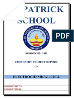 ST Patrick School: Electrochemical Cell
