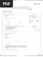 Download Online C Programming Test - by Punit Batra SN56004085 doc pdf