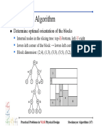 Stockmeyer Algorithm: Determine Optimal Orientation of The Blocks