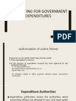 Accounting For Government Expenditure