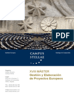 Master Gestion Elaboracion Proyectos Europeos 1