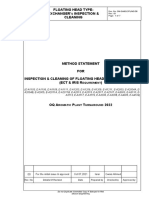 16-OM-QC-PL-MS-06 - MS FLOATING HEAD TYPE EXCHANGER'S INSPECTION & CLEANING (IRIS, ECT) (Rev.00)