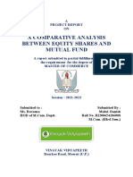 001 ComparativeAnalysis EquityShares MutualFunds