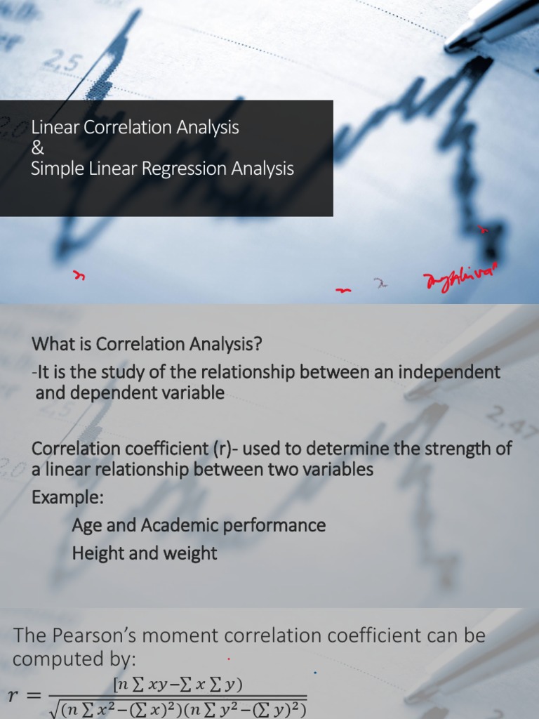 Correlation and Regression Analysis Guide | PDF | Regression Analysis ...
