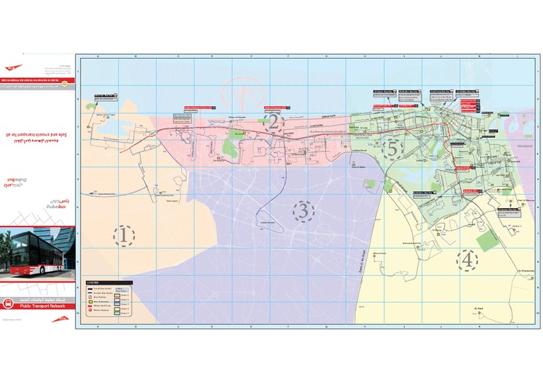 Dubai Public Transport Network Guide | PDF | Dubai