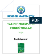 Fonksiyonlar - 10 SINIF - 01