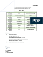 Date Sheet - Term-2 - 2022