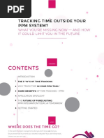 Time Tracking and PPM