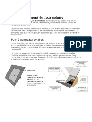 Fabriquer un four solaire : une activité simple à faire