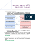 La Motivación Laboral Y Los Equipos de Trabajo