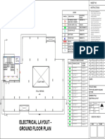 Electrical Layout - Ground Floor Plan: Sheet No. Instructions