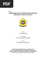 Download PERKEMBANGAN TEKNIK SEKSIO SESAREA MENURUT EVIDENCE-BASED by Emir Fakhrudin SN56006242 doc pdf