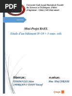 Mini Projet BAEL Etude Dun Batiment R 10