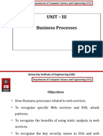 Unit - Iii Business Processes: University Institute of Engineering (UIE)