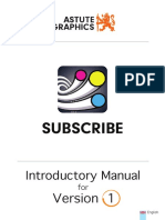 SubScribe User Manual