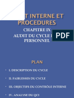 CHAP 9 Audit cycle Paie Personnel