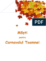 Masti Carnavalul Toamnei