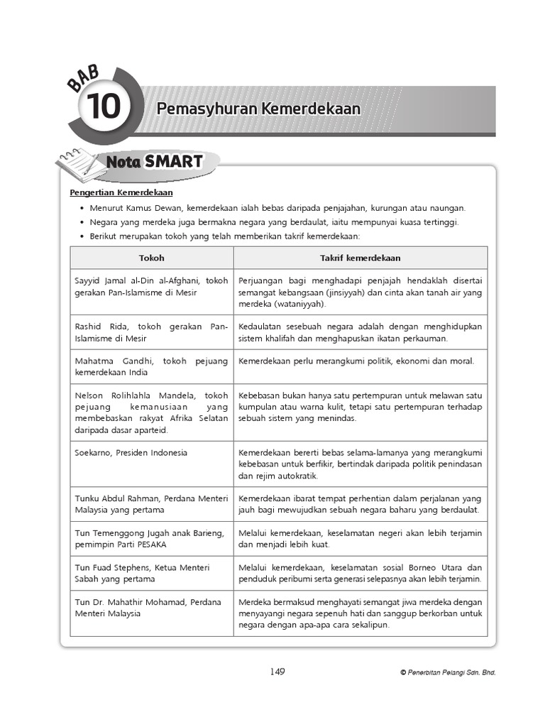 Nota Bab 10 | PDF