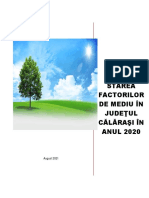 218373_Raport privind starea factorilor de mediu in judetul Calarasi in anul 2020 