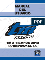 Manual TM Racing 125-144