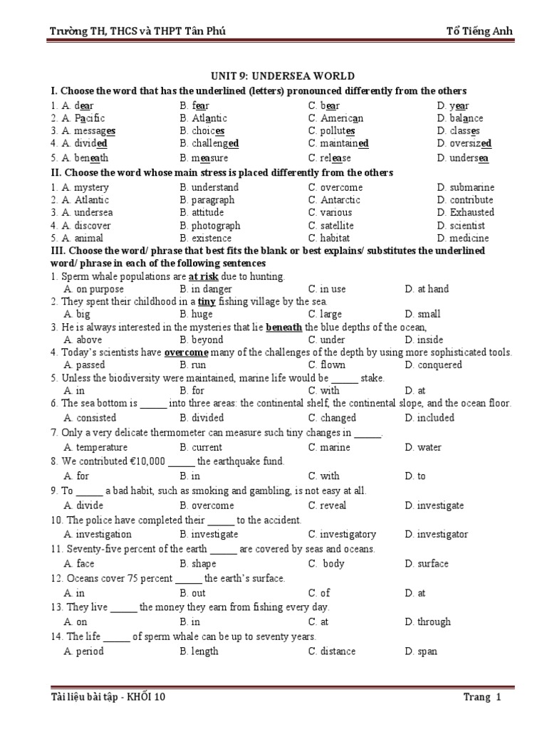 Grade 10 (Unit) - Hkii | PDF | Sharks | Songs