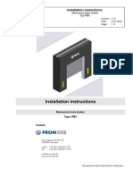 Installation Instruction - PMV