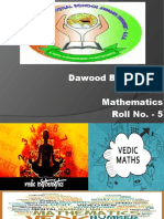Dawood Bin Shabir Class - XII Mathematics Roll No. - 5