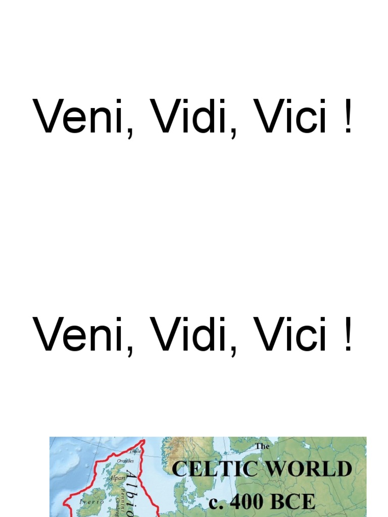 Veni, Vidi, Vici !, PDF, English Language