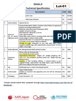 Annex 1 - Technical Specification