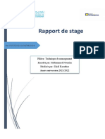 Rapport de Stage