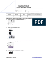 Soal Pat Tik Kelas 2 SD PDF Free