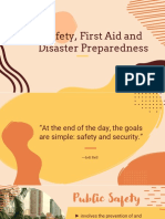 Essential Safety, First Aid and Disaster Preparedness