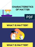 Lesson 1 Characteristics of Matter