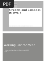 Lambdas and Stream