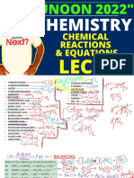 Lecture 2 Notes - Chemical Reactions and Equations - Junoon Chemical Reaction & Equation - LEC 2