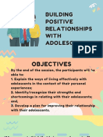 Building Positive Relationships With Adolescents