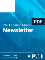 PMI Lebanon Chapter Newsletter Q219