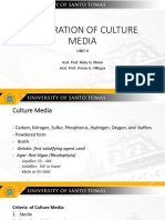 Preparation of Culture Media HANDOUT