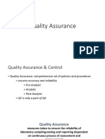 Quality Assurance CI