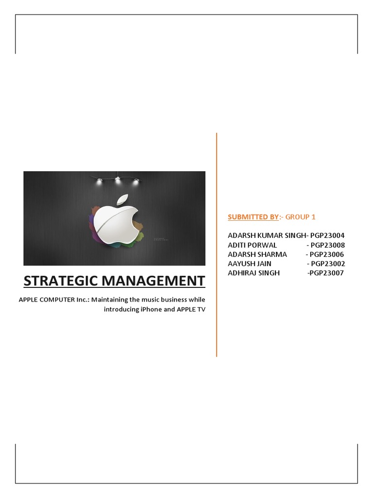 Apple Score Card | PDF | Business | Technology & Engineering