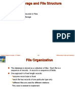 File Organization Organization of Records in Files Data-Dictionary Storage
